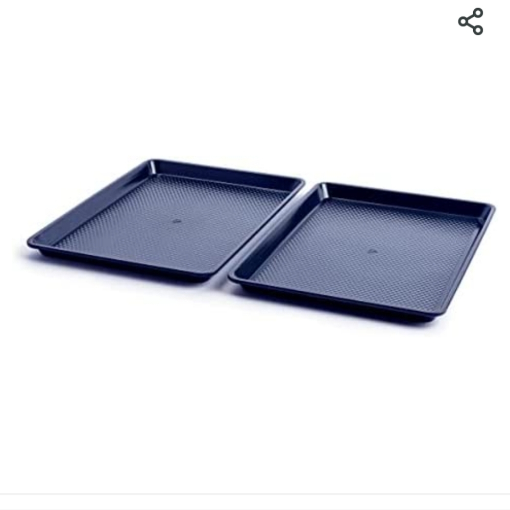 2 Blue diamond nonstick 13"x18" cookie sheet